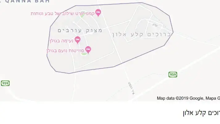 מפה ברוכים קלע אלון שברמת הגולן שיוקמו מחדש על שם דונלד טראמפ מפה ברוכים קלע אלון שברמת הגולן שיוקמו מחדש על שם דונלד טראמפ