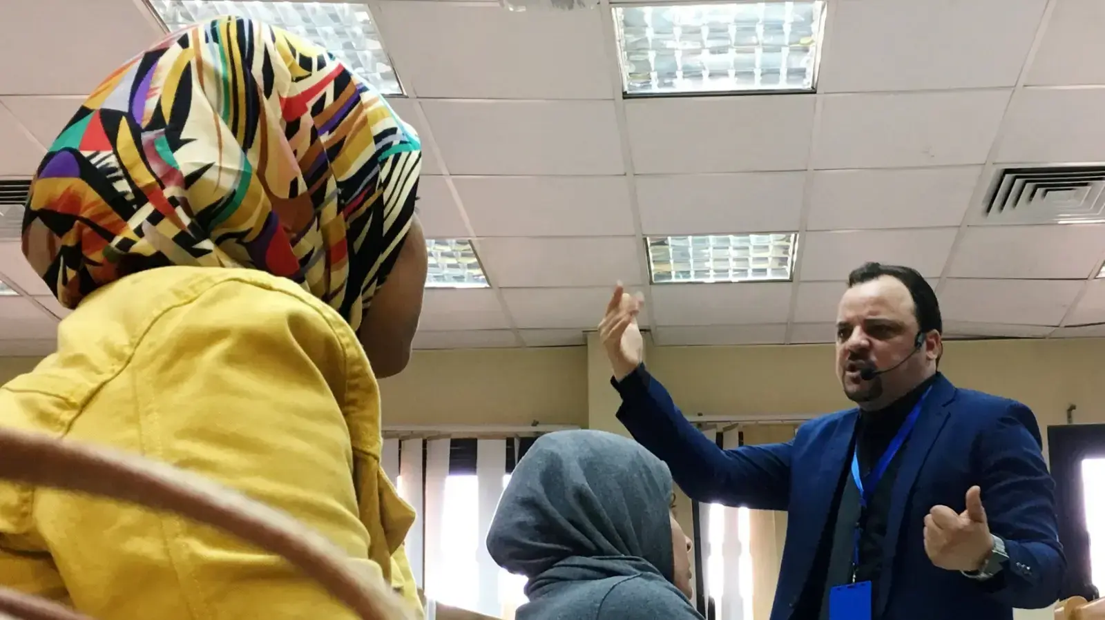 שיעור באוניברסיטת קהיר, מצרים, על גירושים, אפריל 2019