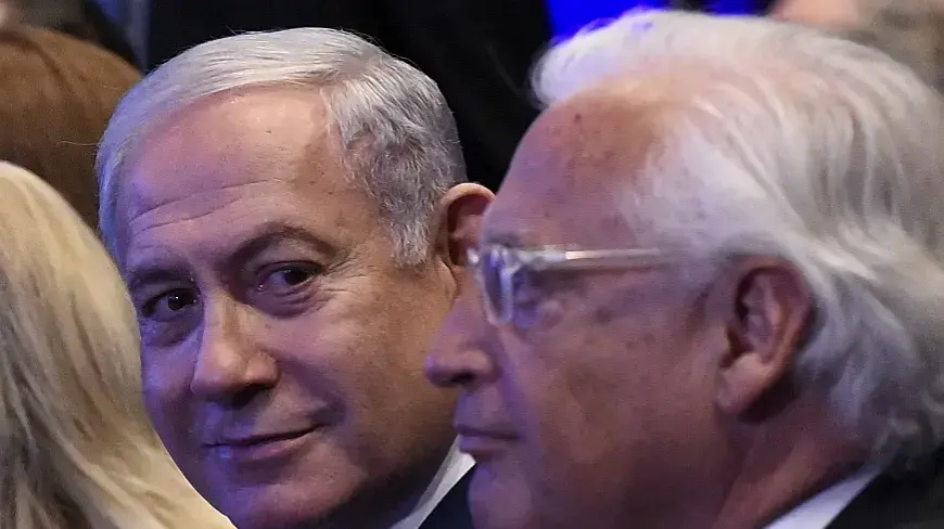 טקס לציון שנה לשגרירות ארה"ב בירושלים במעמד נתניהו ופרידמן, מלון מצודת דוד, ירושלים, 14 במאי 2019
