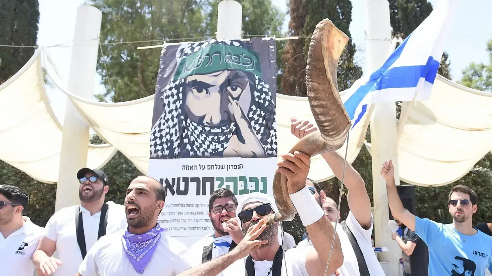 הפגנת מחאה של אם תרצו- נכבה חרטא נגד הפגנת יום הנכבה ה-71 באוניברסיטת ת"א, 15 במאי 2019 הפגנת מחאה של אם תרצו- נכבה חרטא נגד הפגנת יום הנכבה ה-71 באוניברסיטת ת"א, 15 במאי 2019