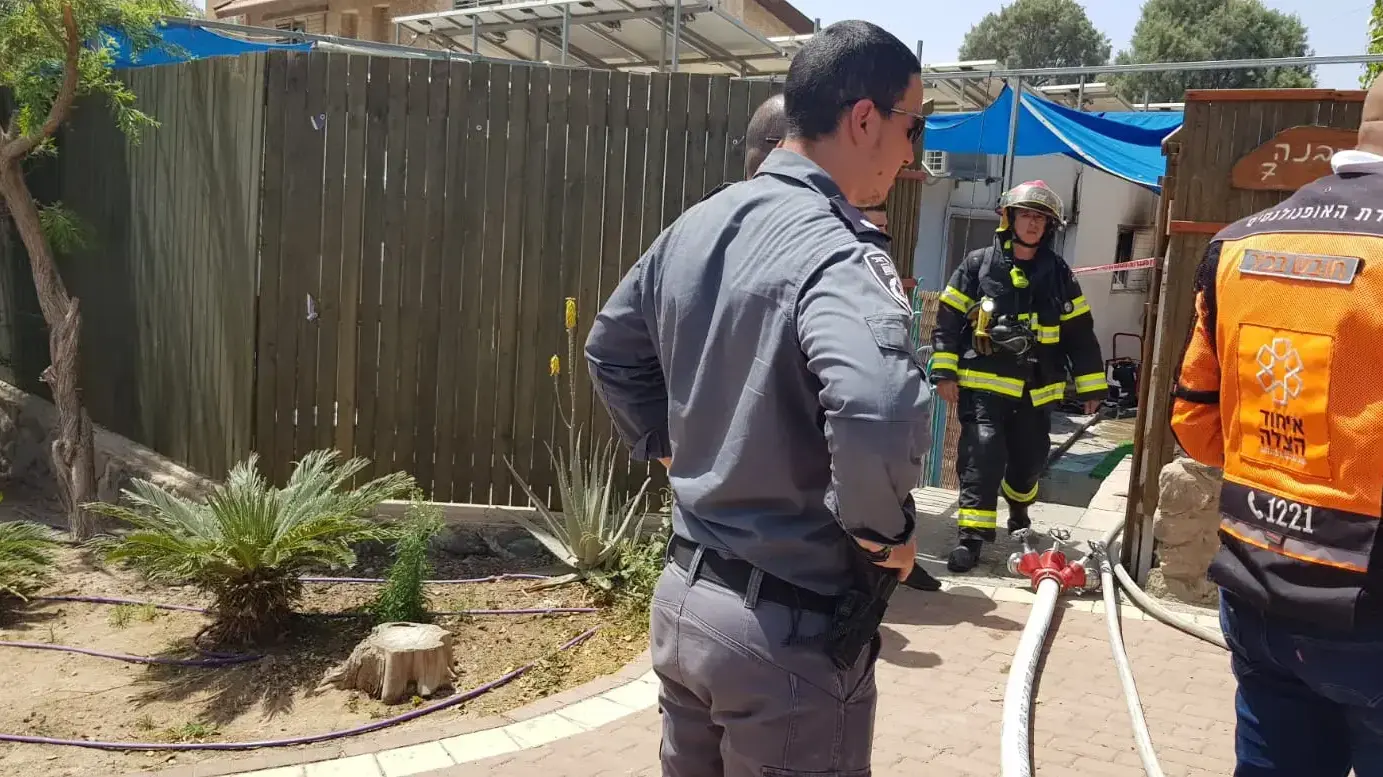  פיצוץ בית פרטי באילת 16 במאי 2019