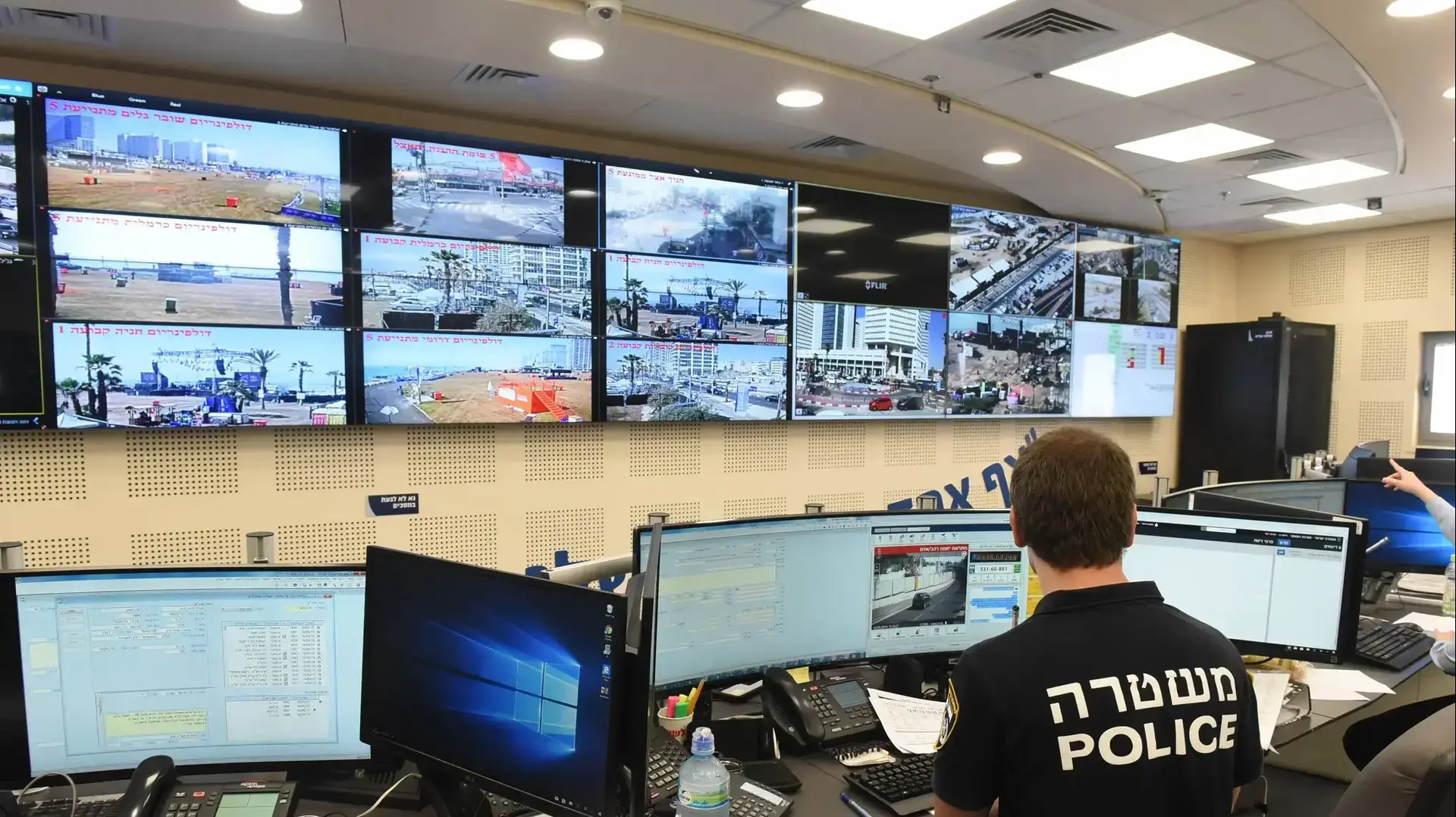 הכנות משטרת ישראל לאירוויזיון, 16 במאי בתל אביב