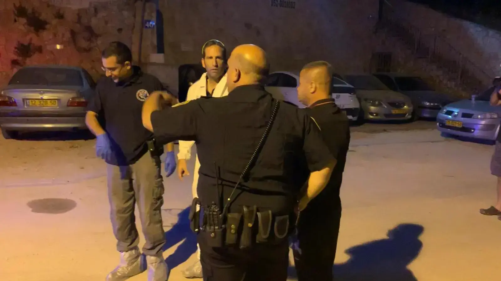 זירת הרצח בחיפה, 18 במאי 2019