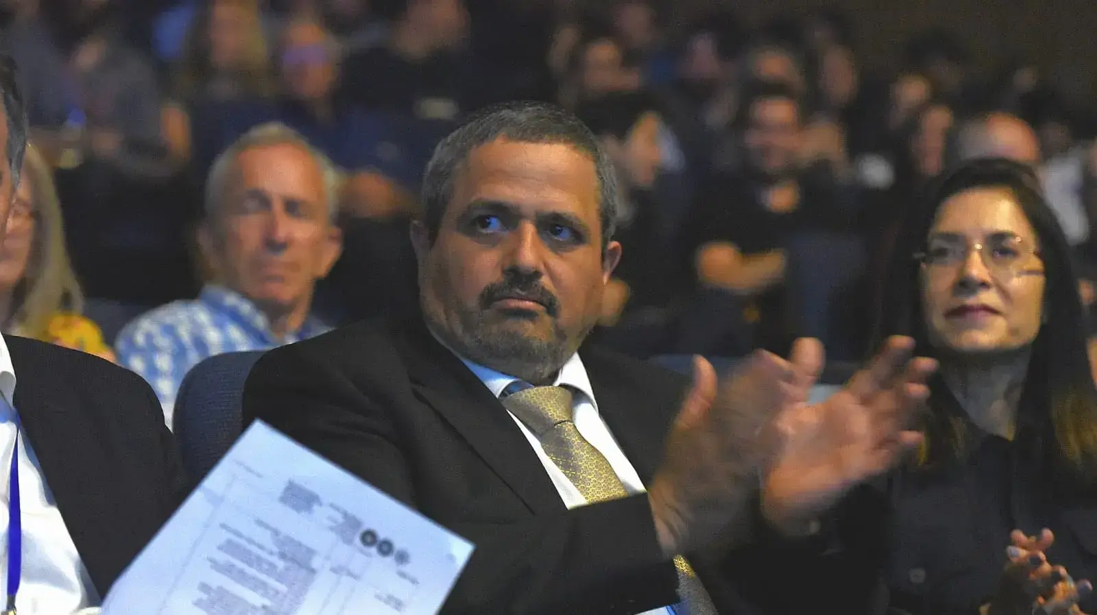 מפכ"ל המשטרה לשעבר רוני אלשיך בכנס של אוניברסיטת תל אביב 20 במאי 2019 מפכ"ל המשטרה לשעבר רוני אלשיך בכנס של אוניברסיטת תל אביב 20 במאי 2019