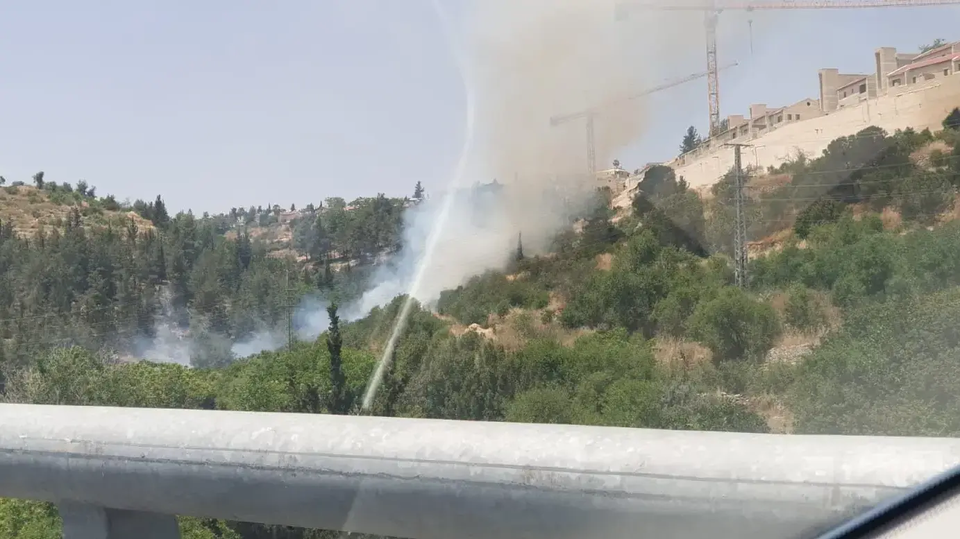 שריפת חורש במבשרת ציון, 22 במאי 2019 שריפת חורש במבשרת ציון, 22 במאי 2019