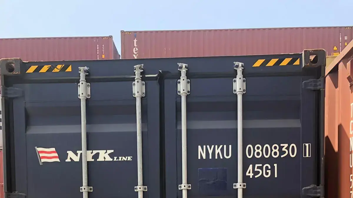המכולה שנתפסה בנמל אשדוד 22 במאי 2019 המכולה שנתפסה בנמל אשדוד 22 במאי 2019