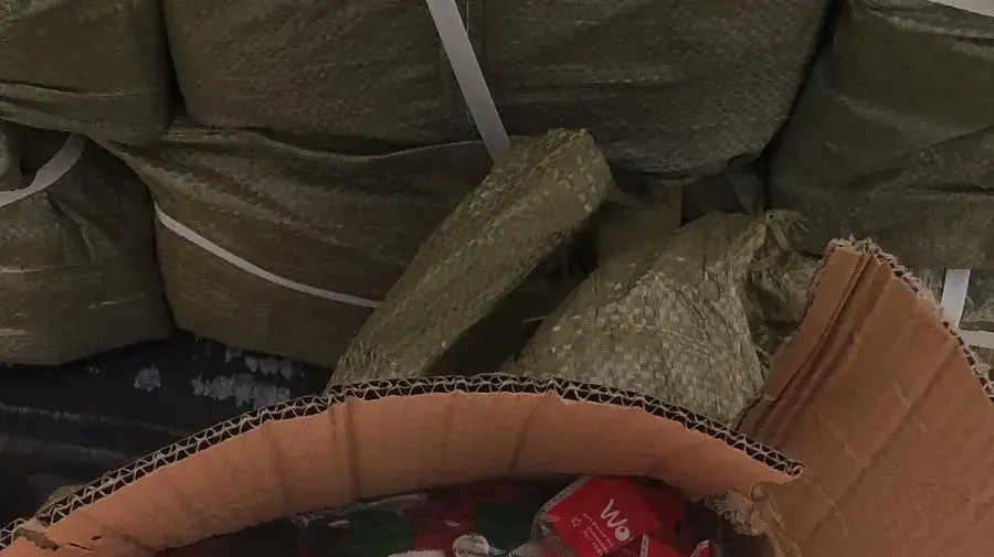המכולה שנתפסה בנמל אשדוד 22 במאי 2019 המכולה שנתפסה בנמל אשדוד 22 במאי 2019