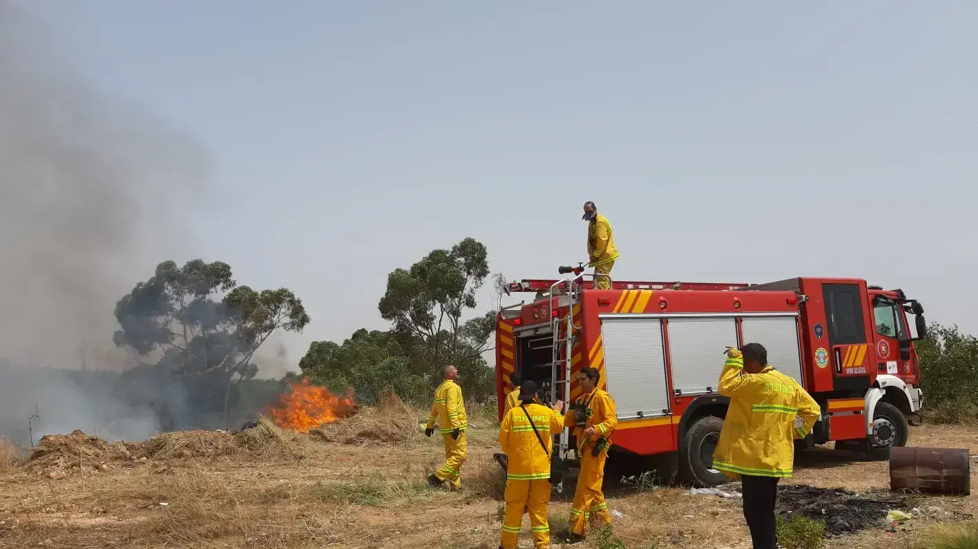 שריפה באלעד , מאי 2019 שריפה באלעד , מאי 2019