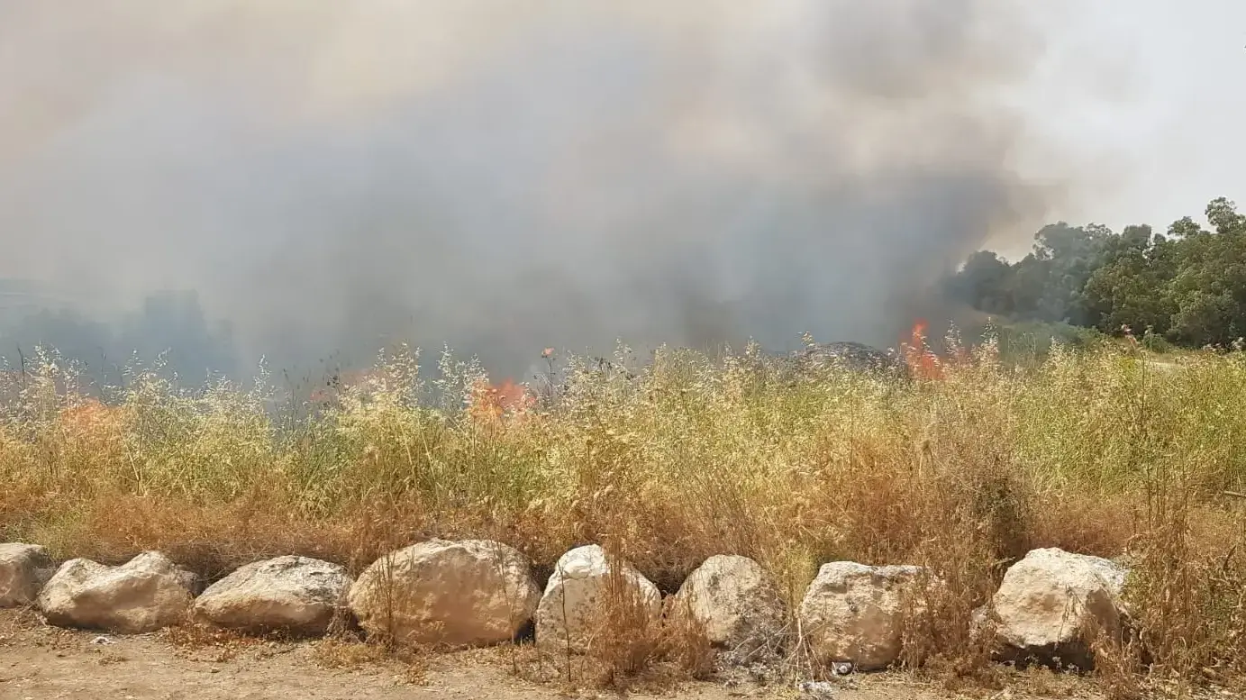 שריפה בכפר אוריה 23 במאי 2019
שריפה בכפר אוריה 23 במאי 2019