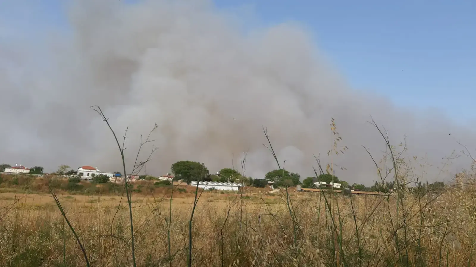 שריפה בקיבוץ הראל 23 במאי 2019 שריפה בקיבוץ הראל 23 במאי 2019