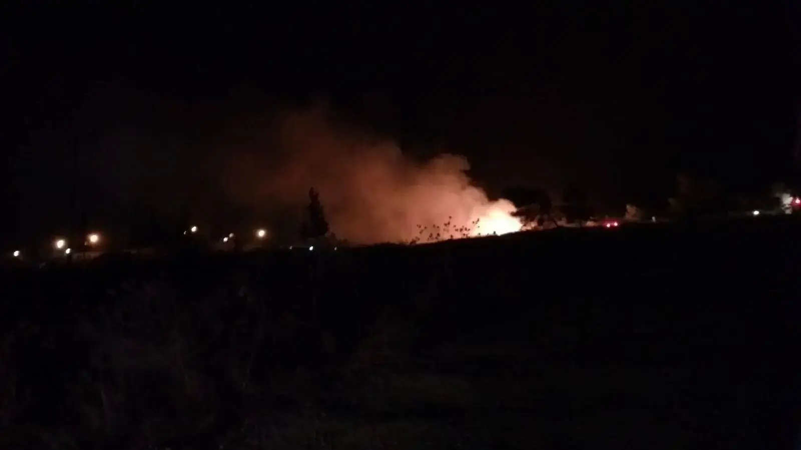 שריפה בגבעת סלעית 23 במאי 2019 שריפה בגבעת סלעית 23 במאי 2019