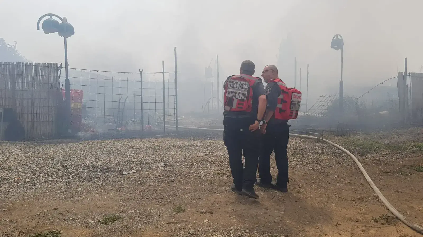 שריפה ליד בית עזרא שסמוך לאשדוד - 24/5 שריפה ליד בית עזרא שסמוך לאשדוד - 24/5