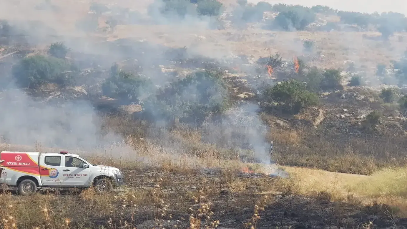 כיבוי שריפה בזנוח 24 במאי 2019 כיבוי שריפה בזנוח 24 במאי 2019