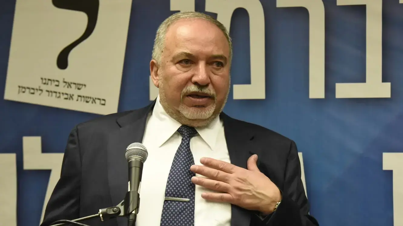 אביגדור ליברמן במהלך ישיבת סייעת ישראל ביתנו, כנסת, ירושלים 27 במאי 2019 אביגדור ליברמן במהלך ישיבת סייעת ישראל ביתנו, כנסת, ירושלים 27 במאי 2019
