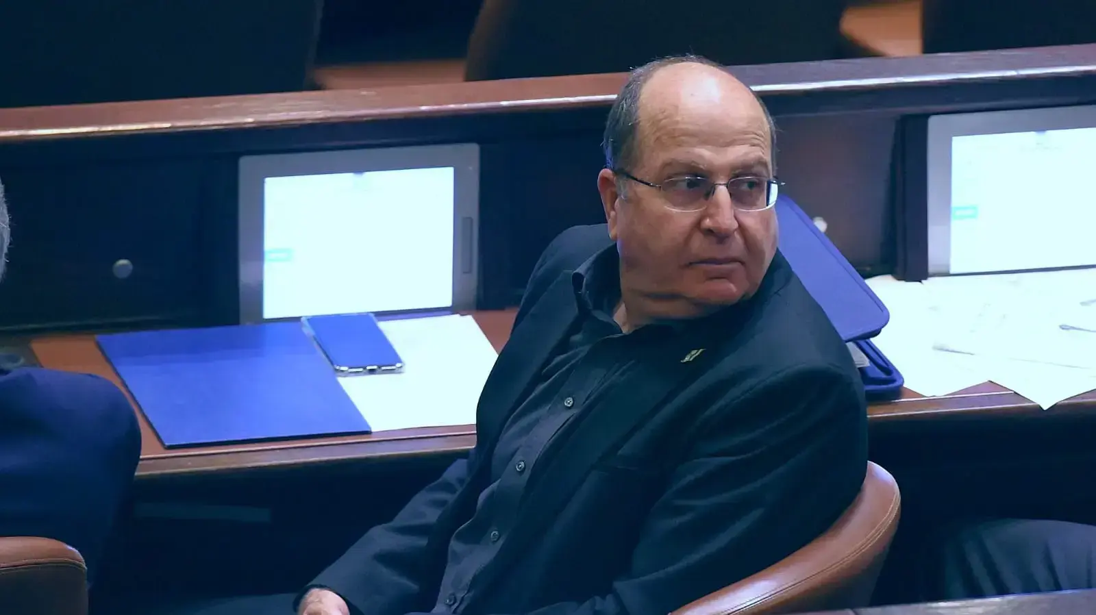 בוגי יעלון במליאת הכנסת, ירושלים 27 במאי 2019 בוגי יעלון במליאת הכנסת, ירושלים 27 במאי 2019