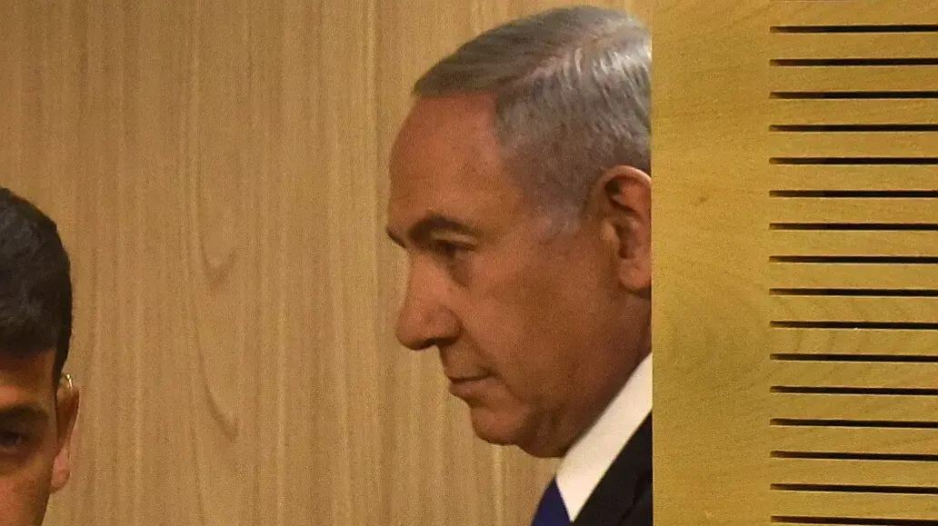 ראש הממשלה, בנימין נתניהו במהלך הצהרה לתקשורת 27 במאי 2019