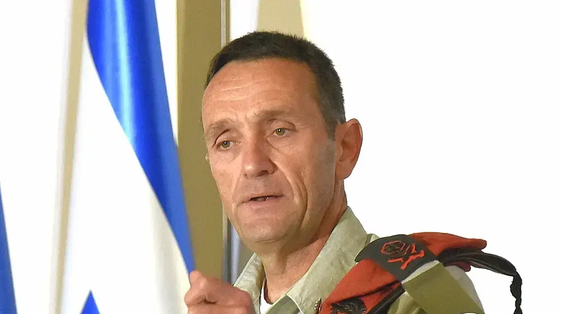 אלוף פיקוד הדרום, הרצי הלוי בכנס הבין - לאומי של הפרקליטות הצבאית בנושא דיני לחימה במלון דניאל, הרצליה 28 במאי 2019 