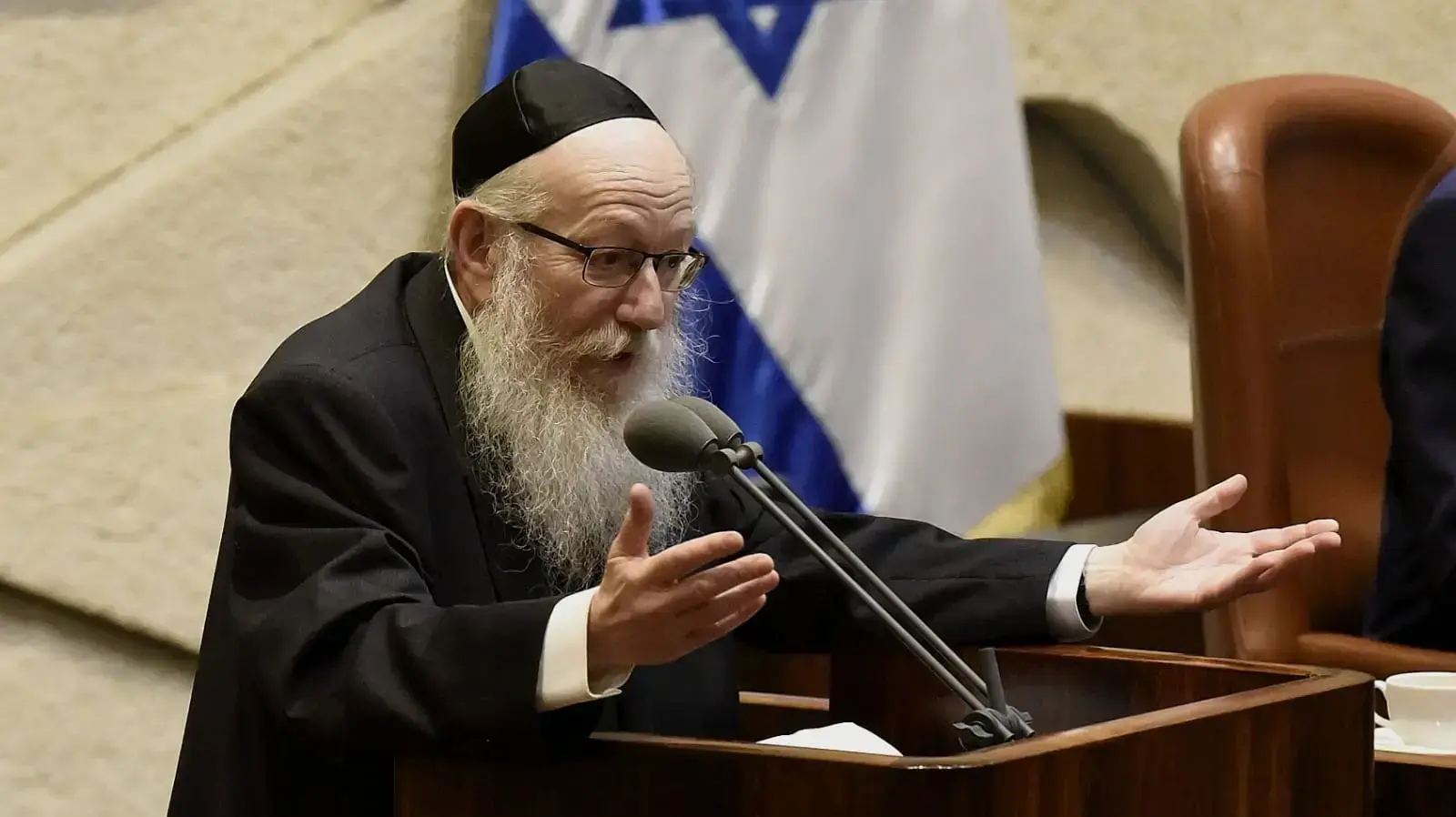 סגן שר הבריאות וחבר הכנסת מטעם מפלגת אגודת ישראל יעקב ליצמן במהלך נאומו במליאת הכנסת 29 במאי 2019 סגן שר הבריאות וחבר הכנסת מטעם מפלגת אגודת ישראל יעקב ליצמן במהלך נאומו במליאת הכנסת 29 במאי 2019
