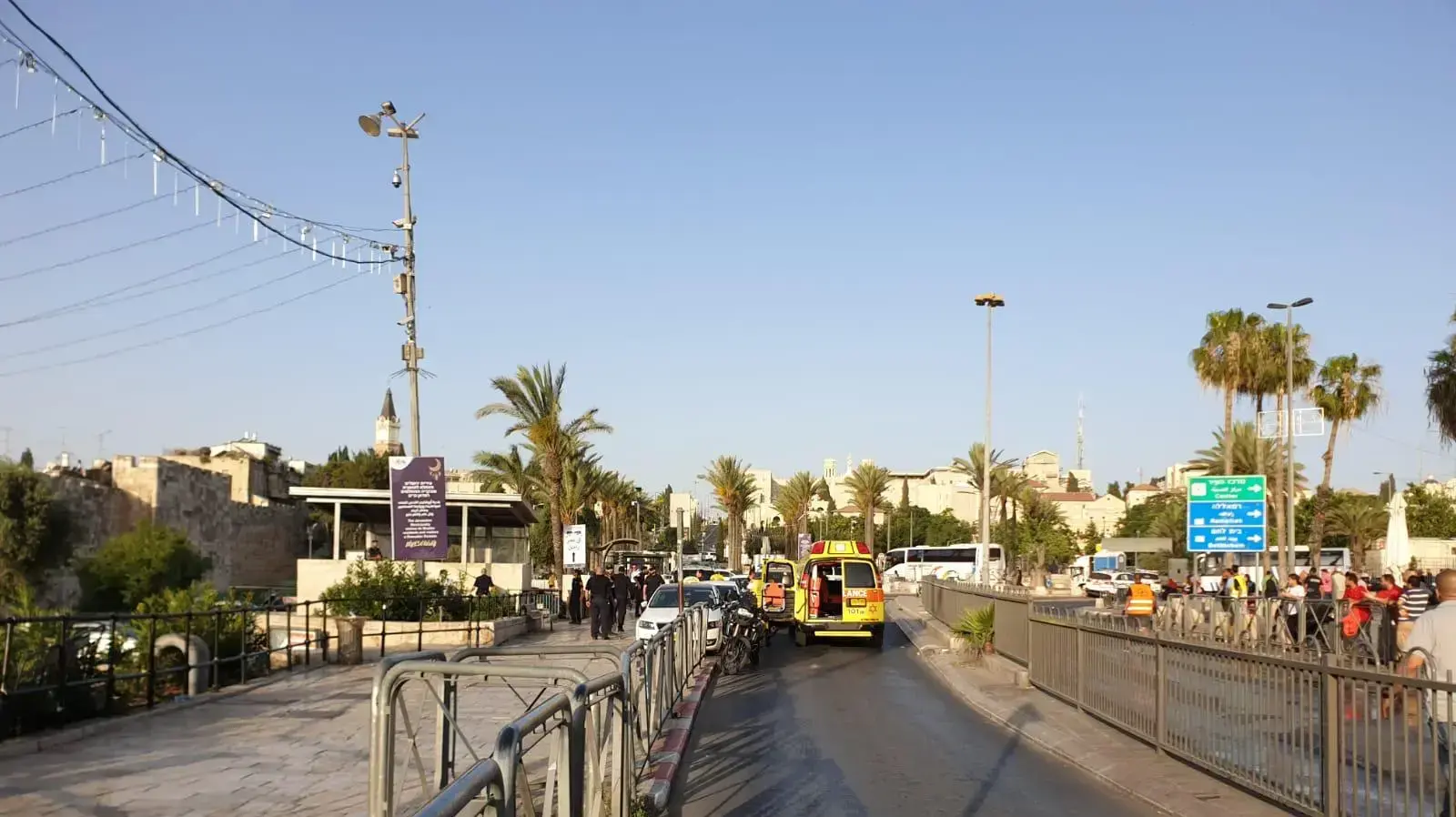 שער שכם ירושלים אירוע דקירה שער שכם ירושלים אירוע דקירה