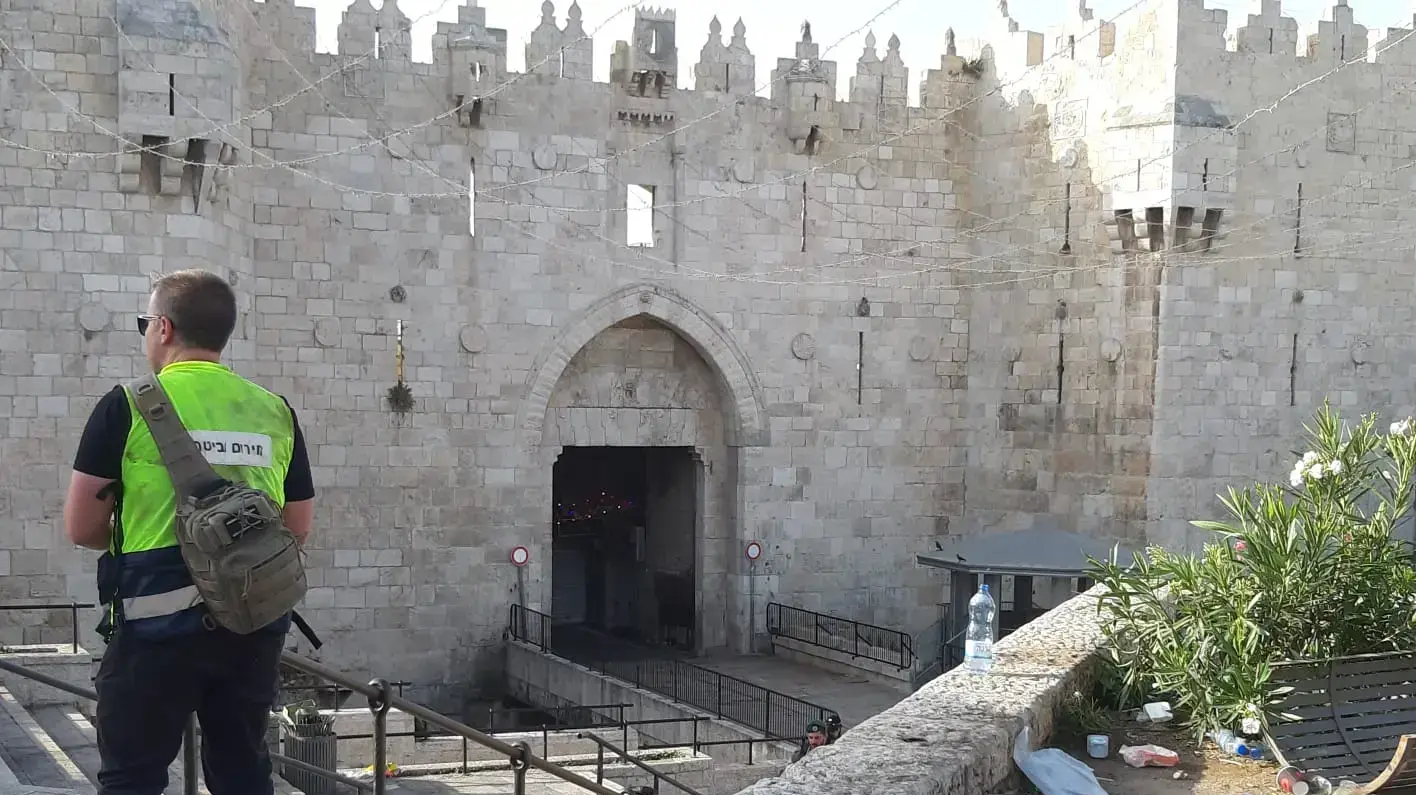 פיגוע הדקירה בשער שכם בירושלים - 31.5 פיגוע הדקירה בשער שכם בירושלים - 31.5