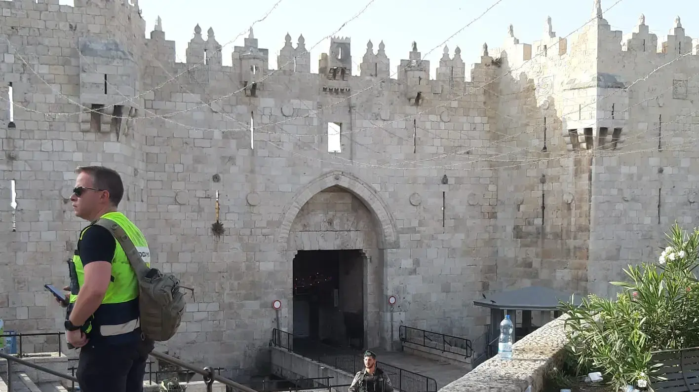 פיגוע הדקירה בשער שכם בירושלים - 31.5 פיגוע הדקירה בשער שכם בירושלים - 31.5