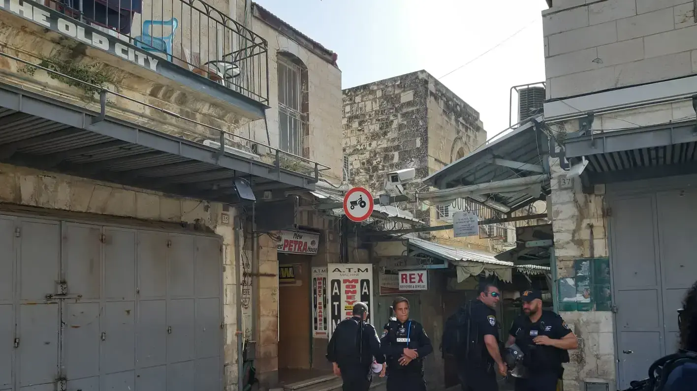 פיגוע דקירה בשער שכם ירושלים - 31.5 פיגוע דקירה בשער שכם ירושלים - 31.5