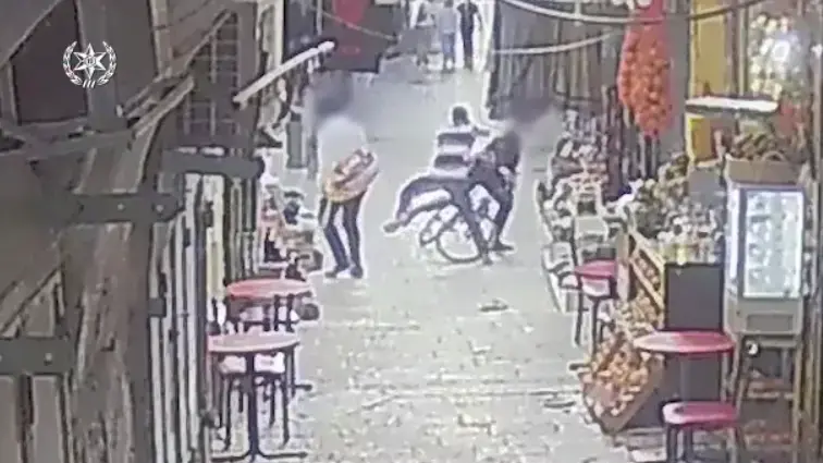 תיעוד הפיגוע ליד שער שכם ב-31 במאי 2019 תיעוד הפיגוע ליד שער שכם ב-31 במאי 2019