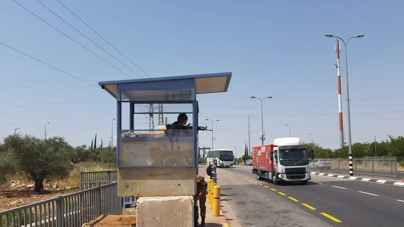 שדרוג האבטחה בזירת הפגיוע באריאל 2 ביוני 2019
שדרוג האבטחה בזירת הפגיוע באריאל 2 ביוני 2019