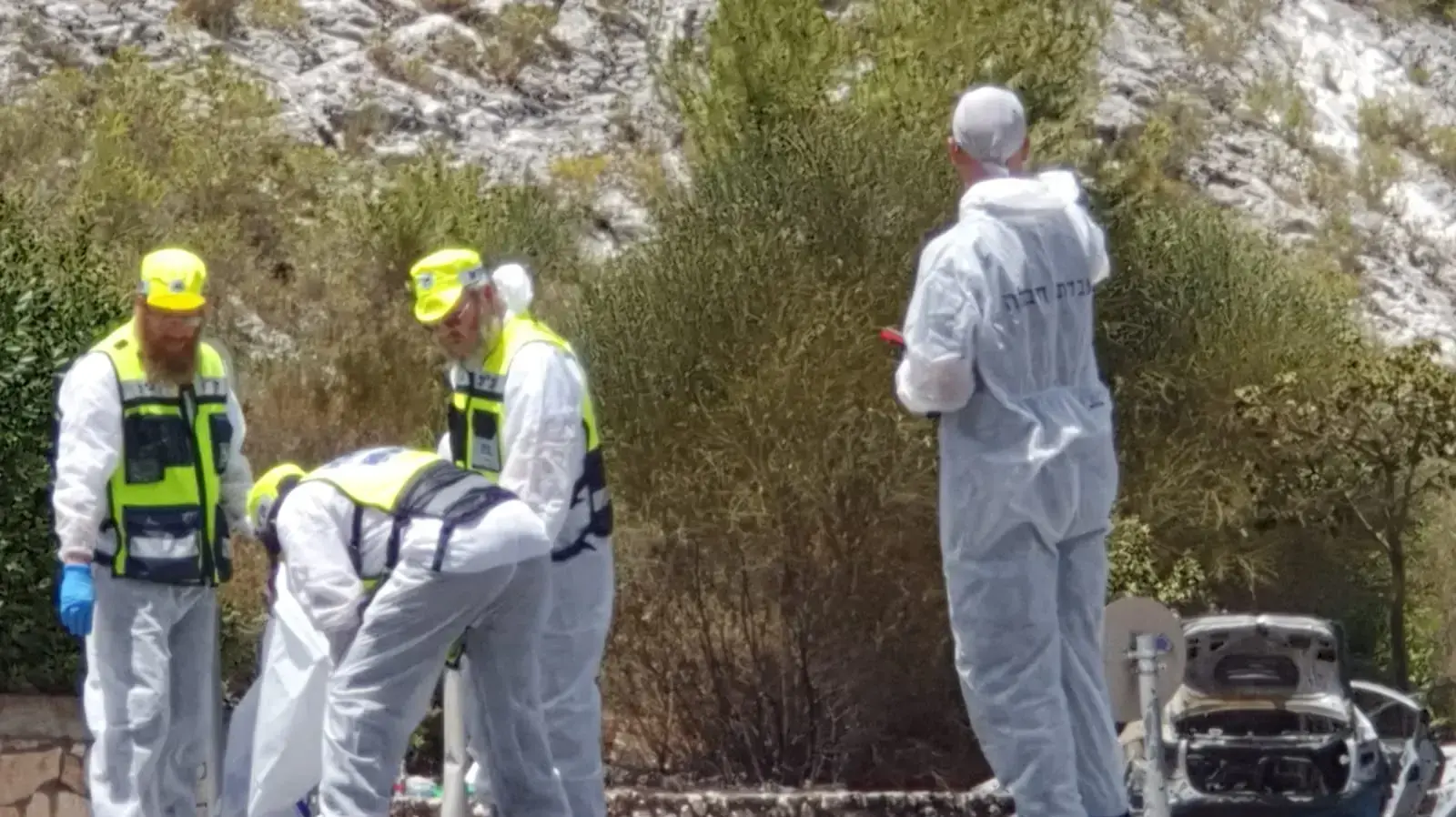 הרוג בפיצוץ ברכב ברחוב הזית בנשר. 3 ביוני 2019 הרוג בפיצוץ ברכב ברחוב הזית בנשר. 3 ביוני 2019