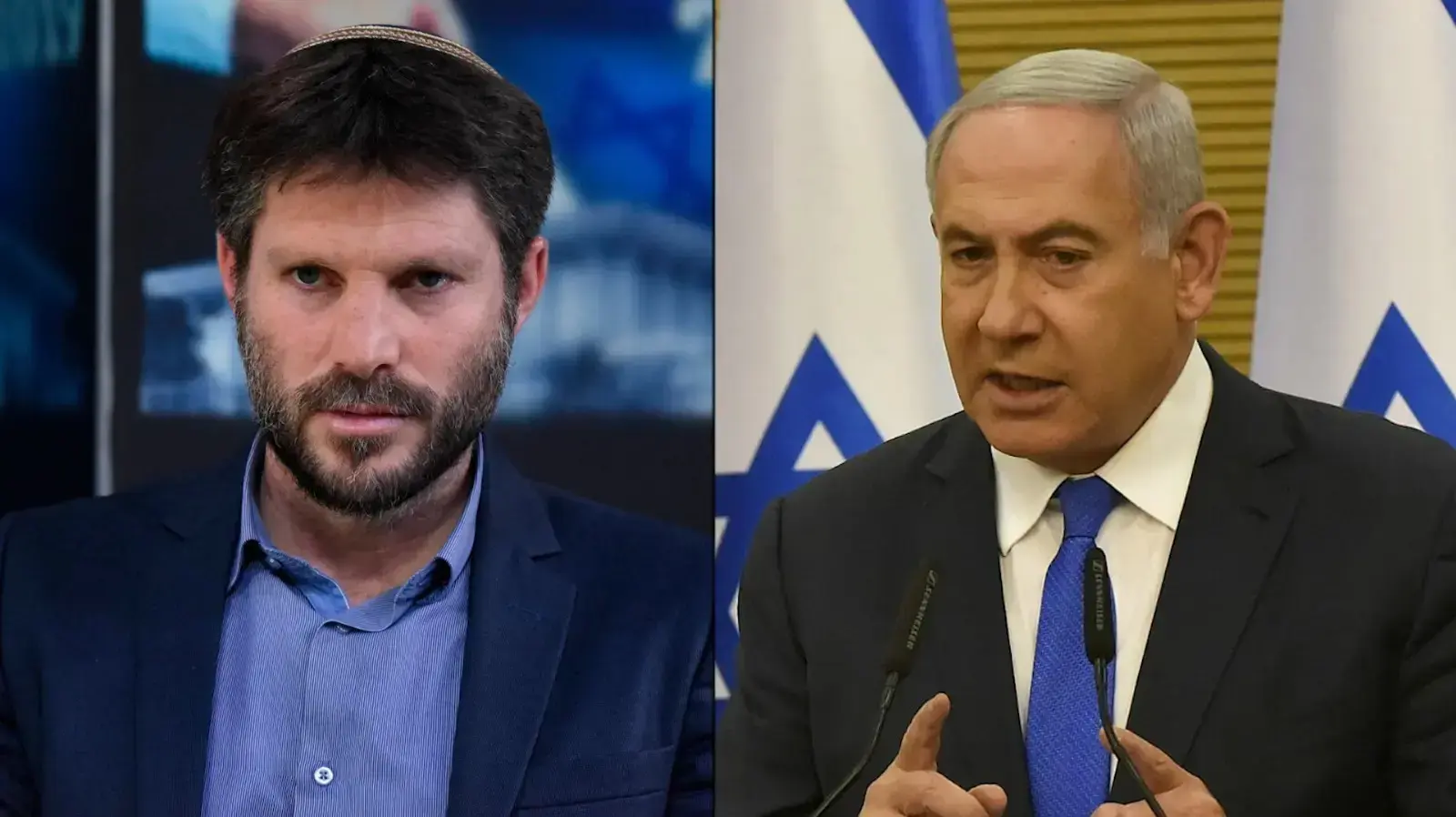 מפוצלת - נתניהו סמוטריץ מפוצלת - נתניהו סמוטריץ