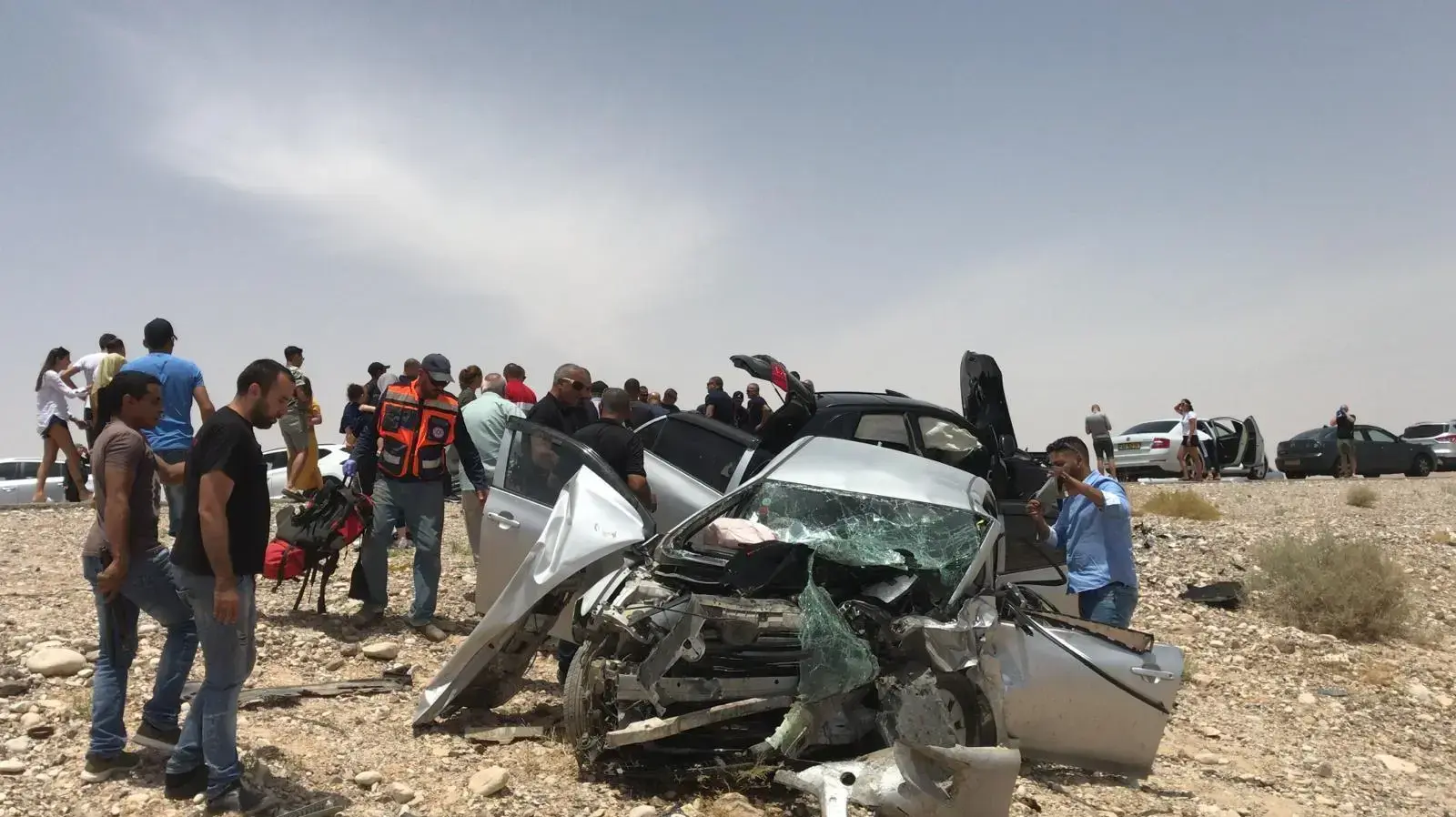 תאונת דרכים מעין יהב לכיוון פארן 6 ביוני 2019 תאונת דרכים מעין יהב לכיוון פארן 6 ביוני 2019