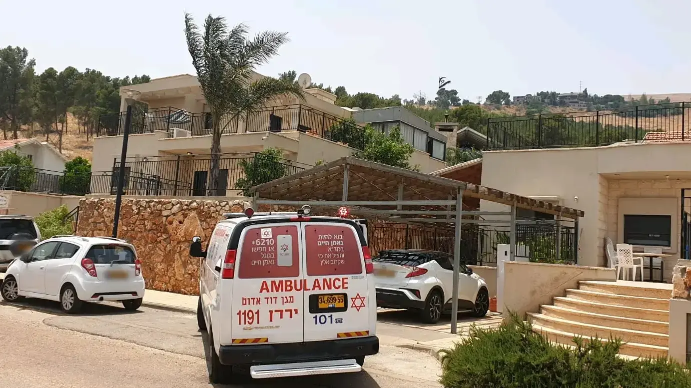אמבולנס בראש פינה - 9 יוני 2019 אמבולנס בראש פינה - 9 יוני 2019