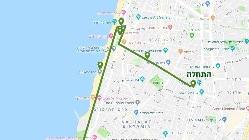 מסלול מצעד הגאווה מסלול מצעד הגאווה