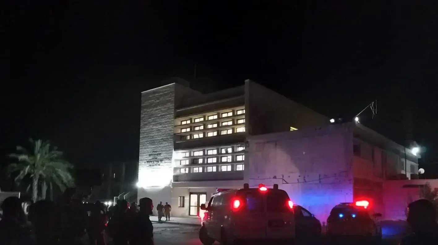 כוחות משטרה מחוץ לזירת פיגעת הרקטה בשדרות 13 ביוני 2019 כוחות משטרה מחוץ לזירת פיגעת הרקטה בשדרות 13 ביוני 2019