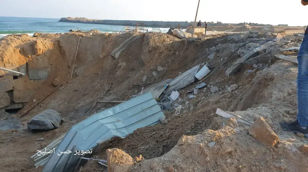 חאן יונס לאחר תקיפת צה"ל ברצועת עזה, 14 יוני 2019 חאן יונס לאחר תקיפת צה"ל ברצועת עזה, 14 יוני 2019