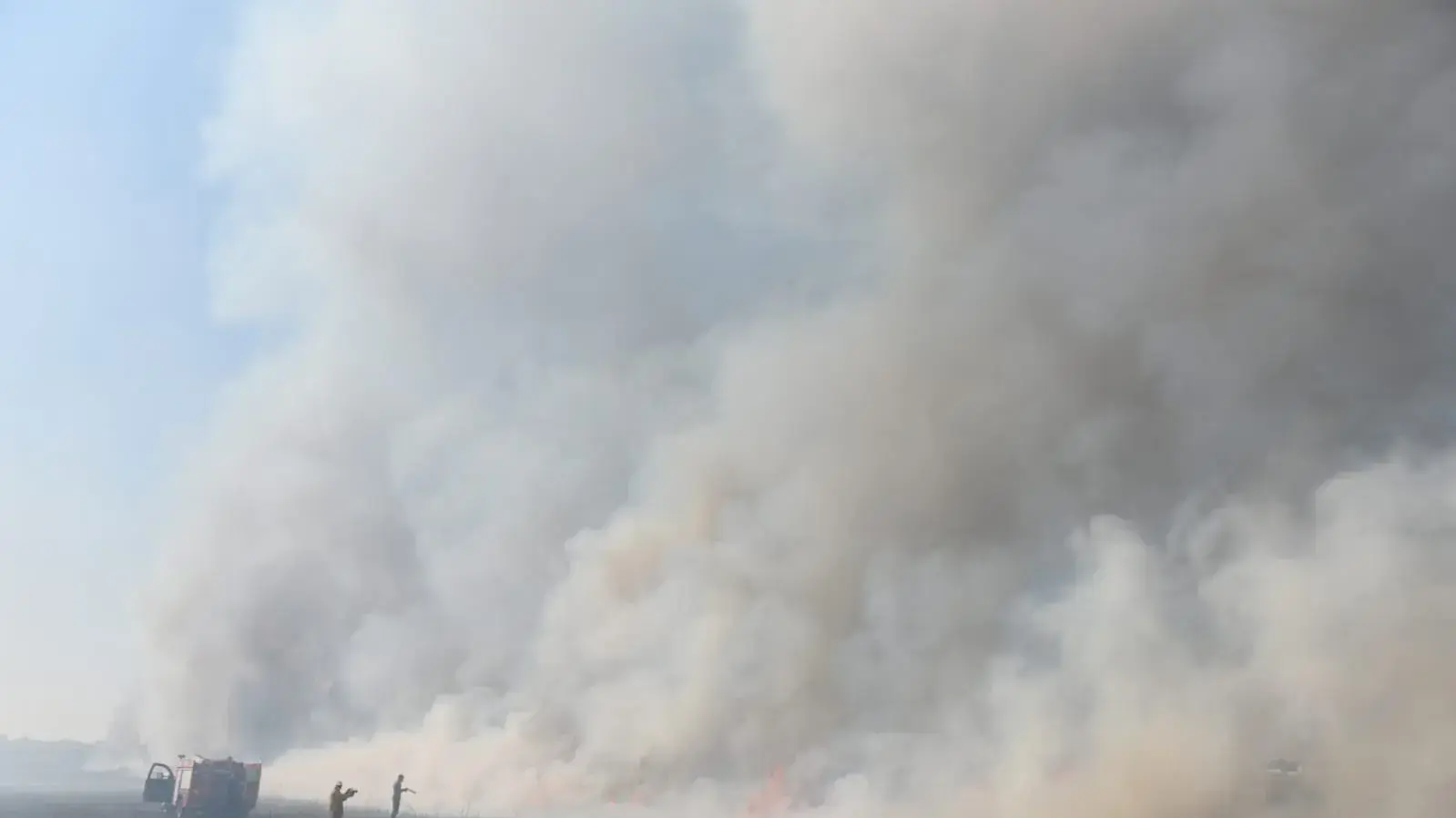 הצתה מבלון תבערה ליד נחל עוז 14 ביוני 2019 הצתה מבלון תבערה ליד נחל עוז 14 ביוני 2019