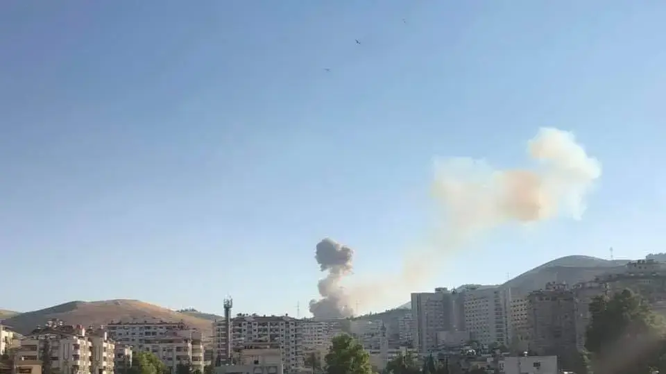 פיצוצים ברחבי דמשק, סוריה, 16 יוני 2019 פיצוצים ברחבי דמשק, סוריה, 16 יוני 2019