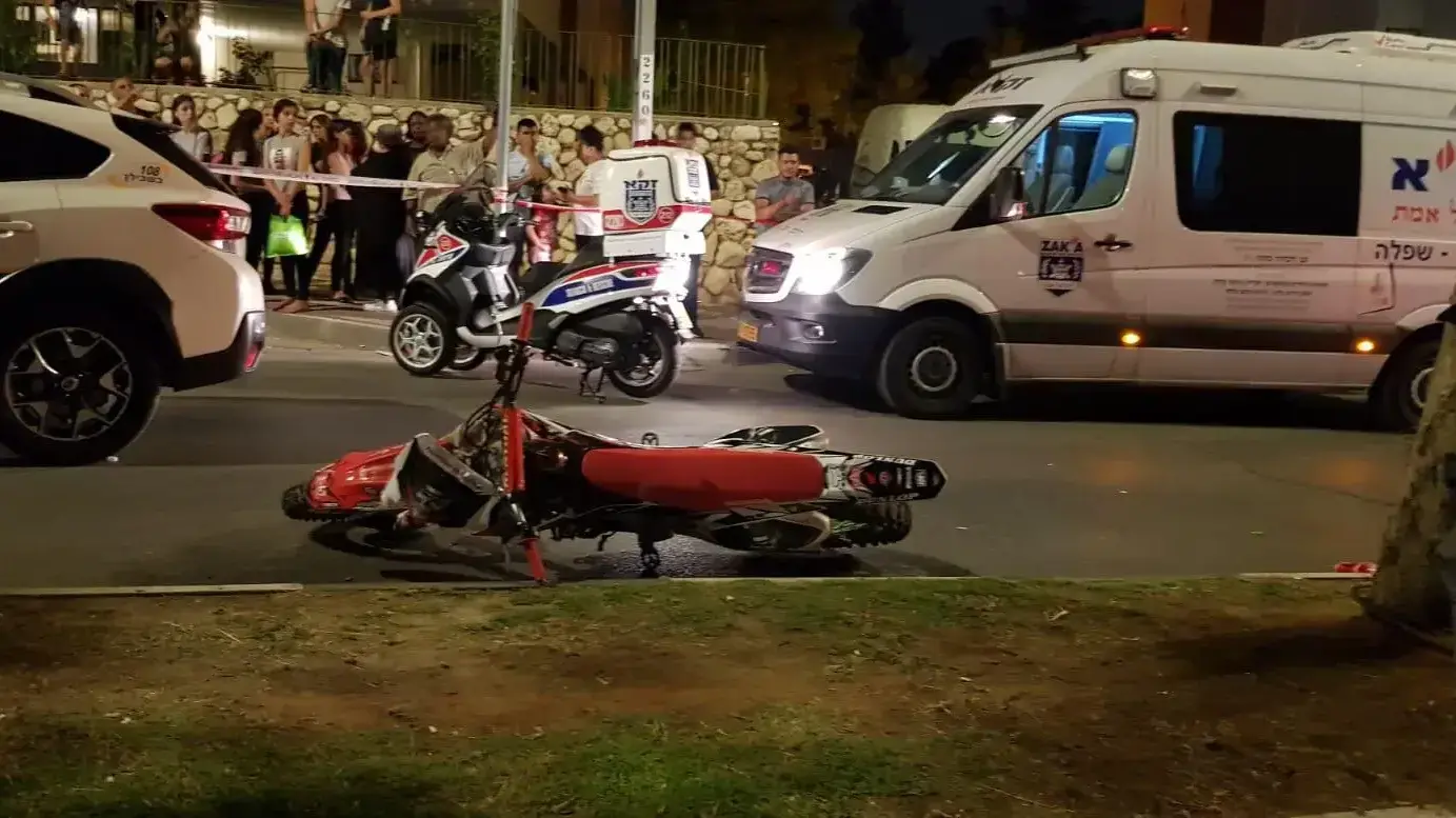 תאונת דרכים ברחוב יצחק בן צבי ברמלה תאונת דרכים ברחוב יצחק בן צבי ברמלה