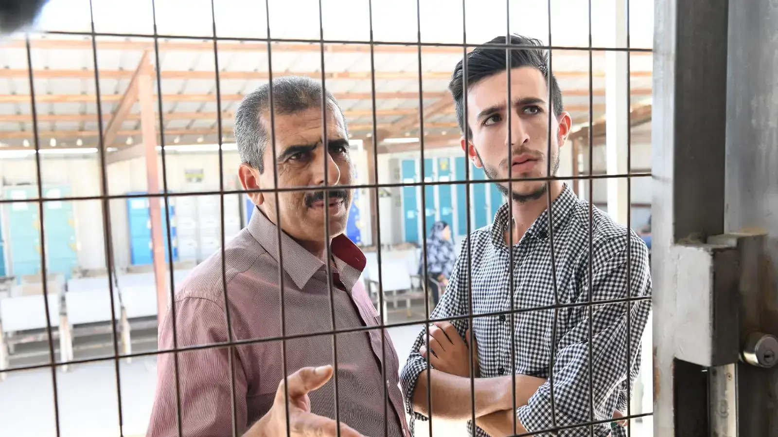 אחיו ובנו של אונס בת ה- 7, בית הדין הצבאי, עופר 19 ביוני 2019 אחיו ובנו של אונס בת ה- 7, בית הדין הצבאי, עופר 19 ביוני 2019