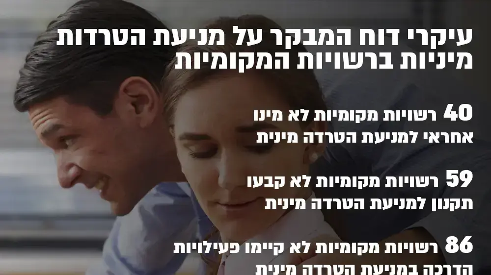 אינפו מבקר המדינה הטרדות מיניות אינפו מבקר המדינה הטרדות מיניות
