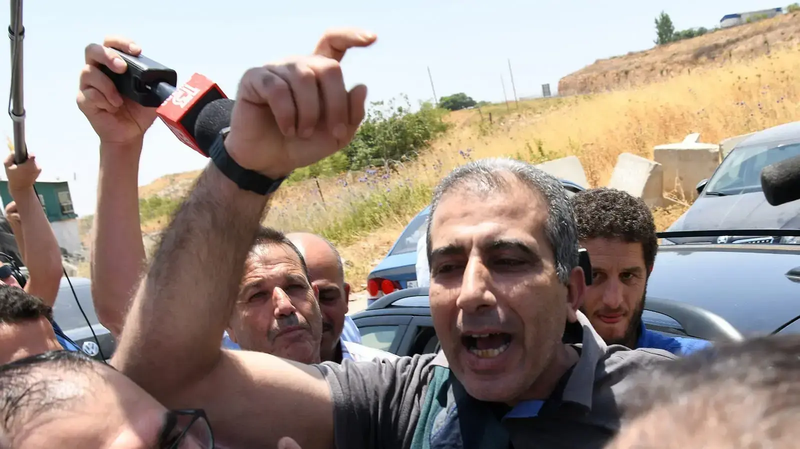 מחמוד קטוסה בשחרורו, 25 ביוני 2019 מחמוד קטוסה בשחרורו, 25 ביוני 2019