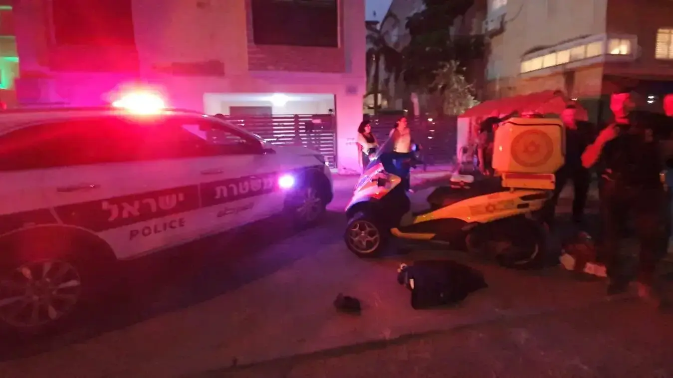 זירת אירוע הירי בחיפה 30 ביוני 2019 זירת אירוע הירי בחיפה 30 ביוני 2019