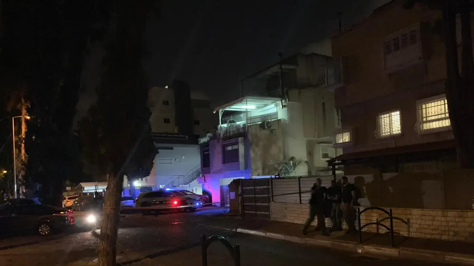 זירת אירוע הירי בחיפה 30 ביוני 2019 זירת אירוע הירי בחיפה 30 ביוני 2019