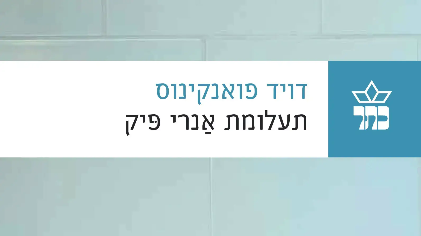 תעלומת אנרי פיק - כריכה, דוד פואנקינוס תעלומת אנרי פיק - כריכה, דוד פואנקינוס