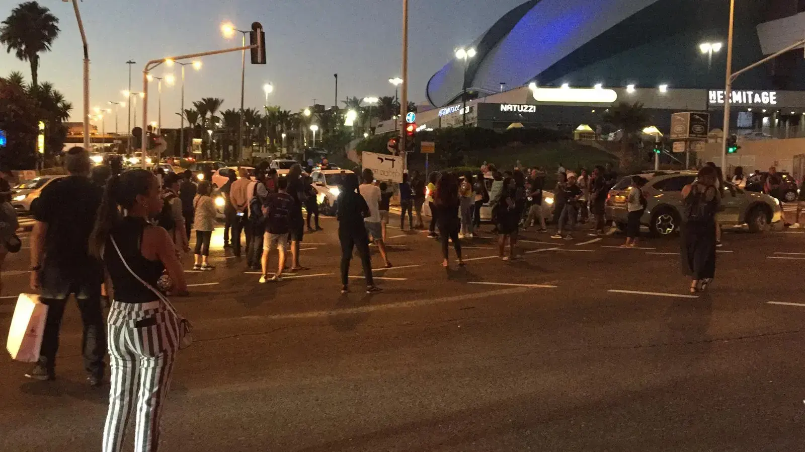 מחאת בני העדה האתיופית על רקע הריגתו של סולומון טקה בחיפה 1 ביוני 2019 מחאת בני העדה האתיופית על רקע הריגתו של סולומון טקה בחיפה 1 ביוני 2019