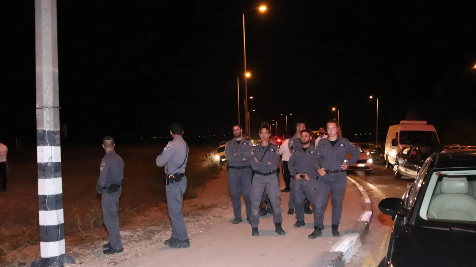 הפגנת בני העדה האתיופית בצומת נתיבות על רצח סלומון טקה, 2 ביולי 2019 הפגנת בני העדה האתיופית בצומת נתיבות על רצח סלומון טקה, 2 ביולי 2019