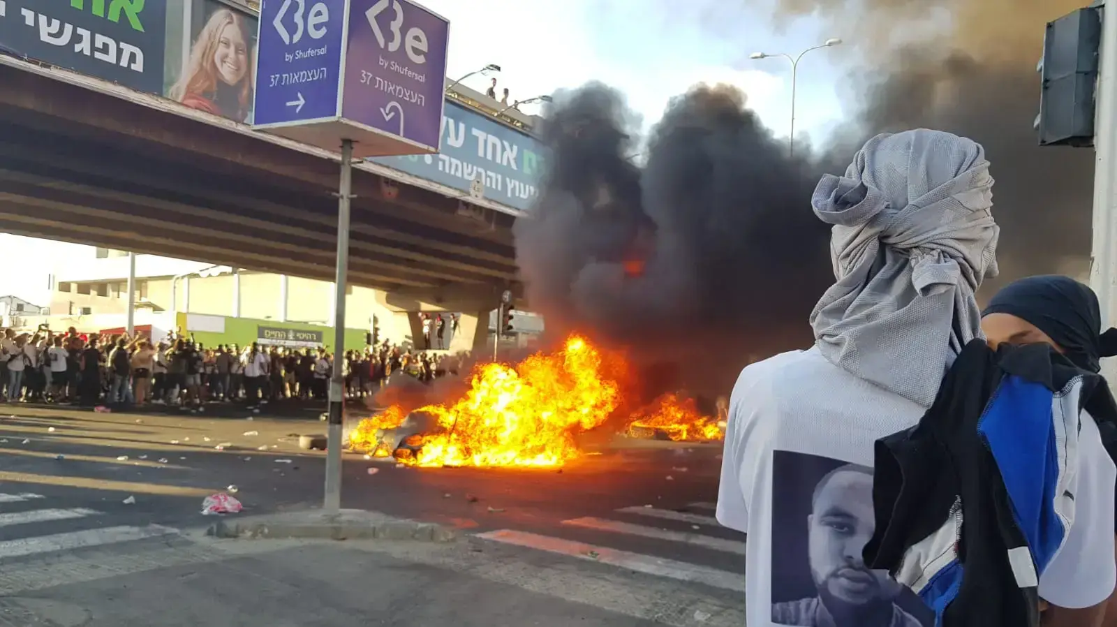 מחאת יוצאי אתיופיה בקריית אתא, 2 ביולי 2019 מחאת יוצאי אתיופיה בקריית אתא, 2 ביולי 2019