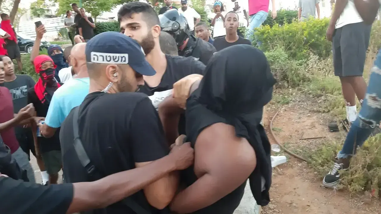 מחאת האתיופים, ראשון לציון, 3 ביולי 2019 מחאת האתיופים, ראשון לציון, 3 ביולי 2019