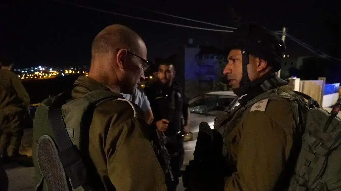 פעילות צה"ל ביו"ש לאיתור המחבל מפיגוע הדריסה בחיזמא - 7/7 פעילות צה"ל ביו"ש לאיתור המחבל מפיגוע הדריסה בחיזמא - 7/7