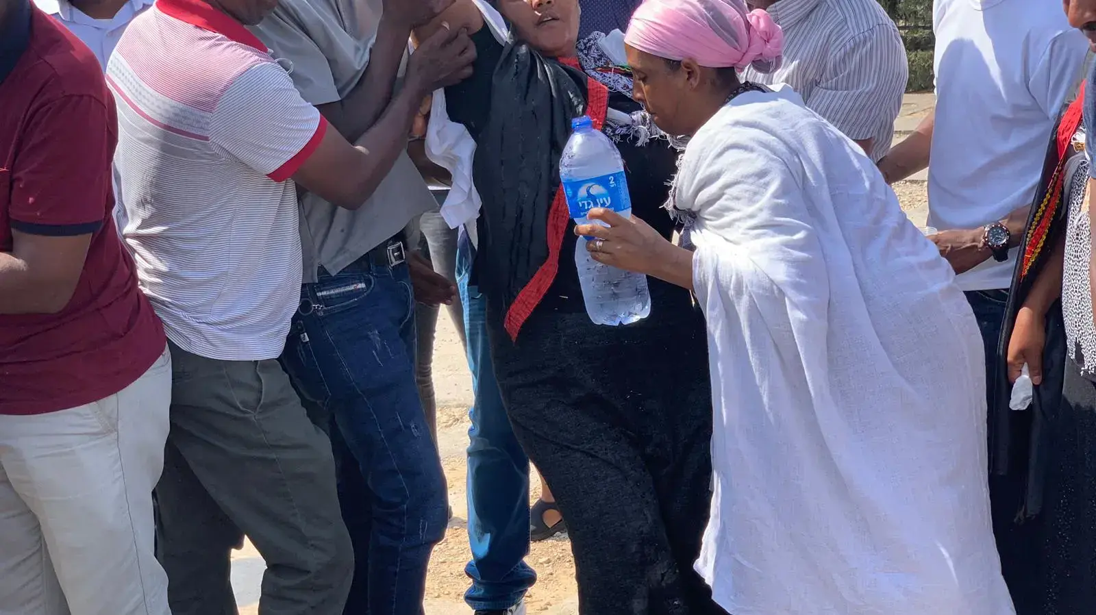 טקס האזכרה לסלומון טקה בבית העלמין בתל רגב, יולי 2019 טקס האזכרה לסלומון טקה בבית העלמין בתל רגב, יולי 2019